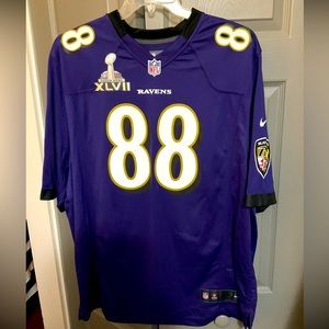 Super Bowl 47 Ravens Pitta Jersey